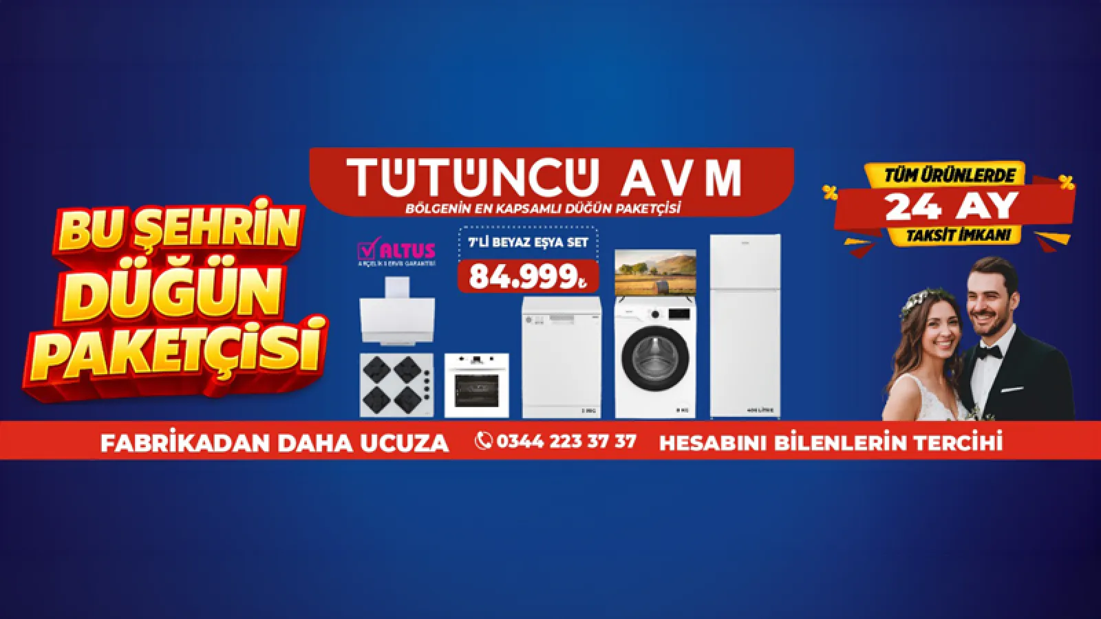 Beyaz Eşya Seti - Bu Şehrin Düğün Paketçisi